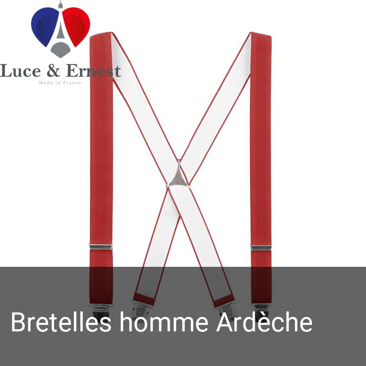 Bretelles homme Ardèche